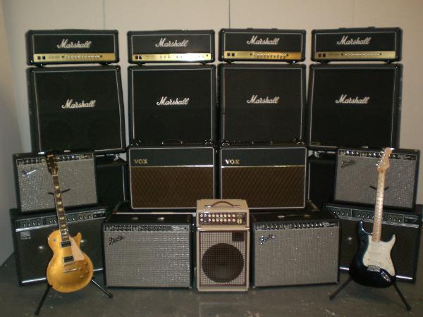 Rent Guitar Amplifiers and Guitars